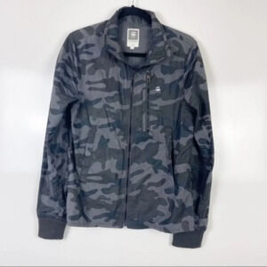 G-Star Raw Camouflage Recroft Overshirt Jacket Grey Men's Size small
